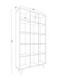 Hanah Home Estantería Zipa - Ephesus Marble en Roble